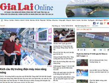 Tablet Screenshot of baogialai.com.vn